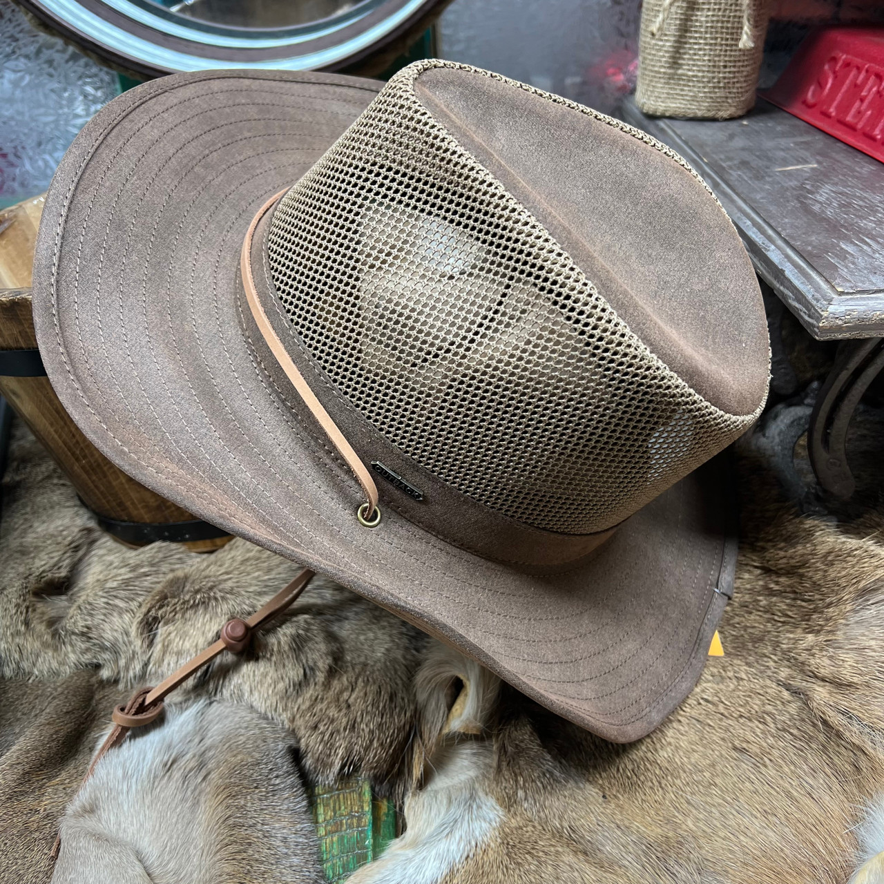 Outback Trading Company Brown Knotting Hill Canyonland Hat 14724